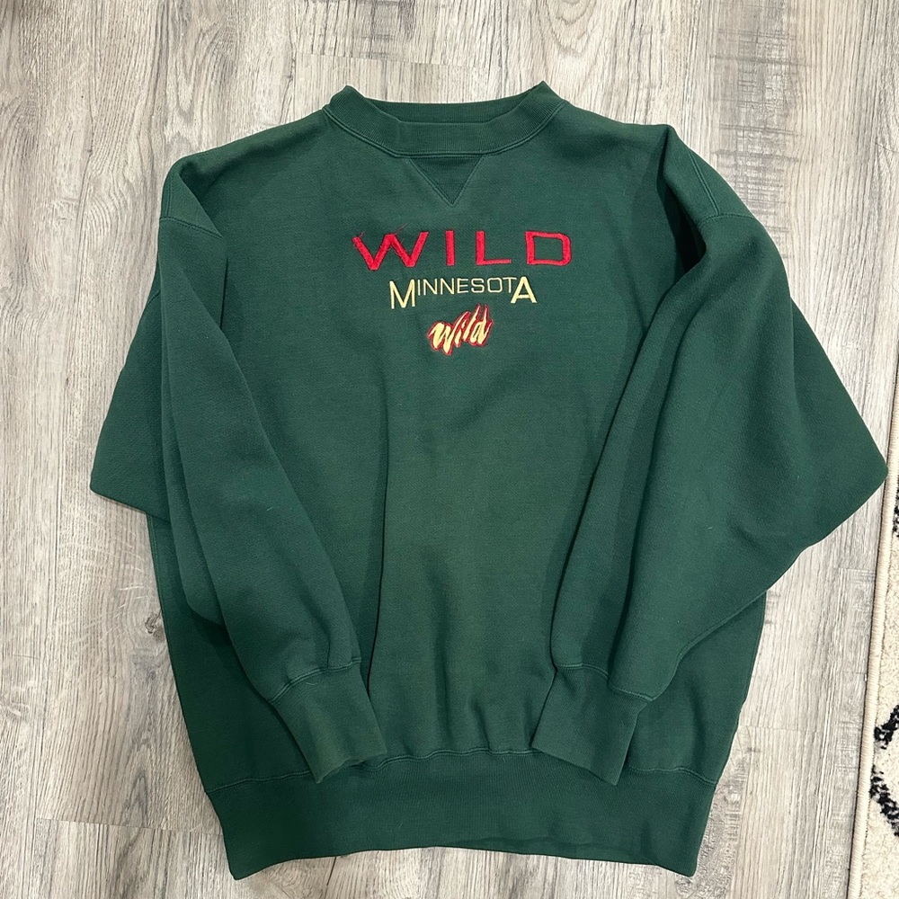Wild Minnesota Green Sweatshirt